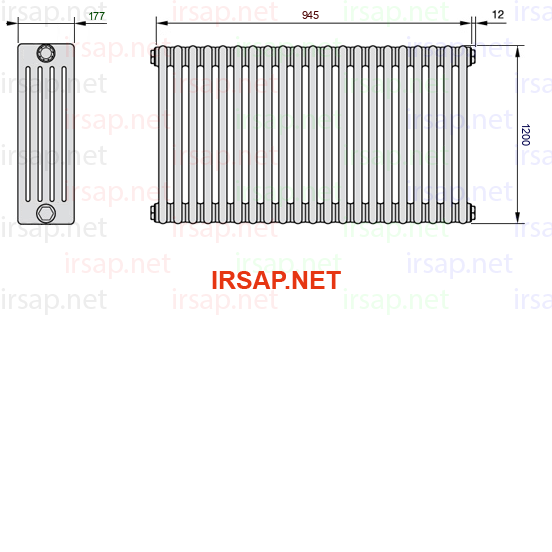 Радиатор IRSAP Tesi 51200/21 T22 CL 01
